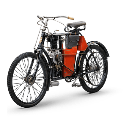 Laurin and Klement first motorbike image